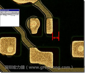 其他零件的防焊層印刷偏移，造成焊墊大小不一的現(xiàn)象。