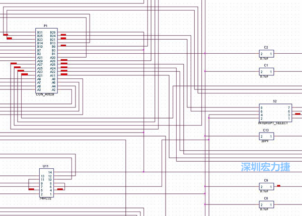 圖紙沒(méi)有層次的概念，不管電路有多復(fù)雜，只有一張平面圖。
