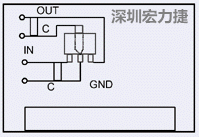 圖3：降壓電路的PCB設(shè)計示例。